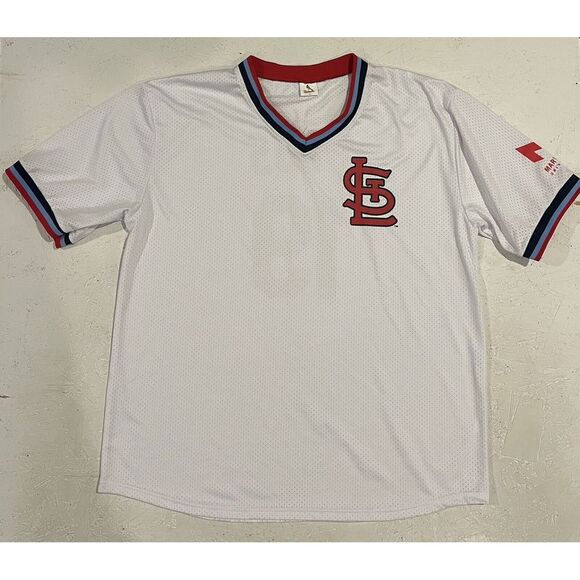 "PAGS" ST. LOUIS CARDINALS ADULT MYSTERY NICKNAME JERSEY 5/18 SGA SIZE XL - Picture 1 of 10
